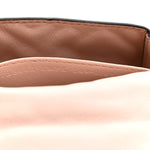 Nappa Matisse FF Embossed Nano Maxi Buckle Baguette Charm Rosa Quarzo