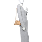 Nappa Intrecciato The Mini Pouch Almond