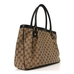 Monogram Medium Sukey Tote Dark Brown