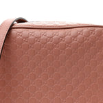 Soft Microguccissima Mini Bree Messenger Bag Soft Pink