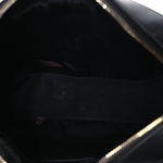 Suede Calfskin Monogram Lou Camera Bag Black
