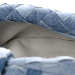 Nappa Denim Effect Intrecciato Mini Jodie Denim