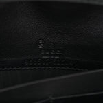 Soft Microguccissima Crossbody Wallet Black
