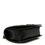 Calfskin Quilted Medium Boy Flap Black
