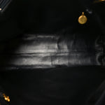 Caviar Large CC Shoulder Bag Black