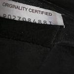 Grained Calfskin Intrecciato Mini Arco Tote Black