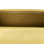 Lambskin Quilted Chanel 19 Wallet On Chain WOC Green
