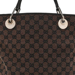 Monogram Large Eclipse Tote Dark Brown