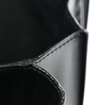 Box Calfskin Medium Classic Box Flap Bag Black