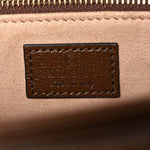 GG Supreme Monogram Horsebit 1955 Shoulder Bag Beige Brown Sugar