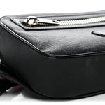 Soft GG Supreme Monogram Web Belt Bag Black Grey