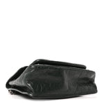 Crinkled Calfskin Matelasse Monogram Medium Niki Chain Satchel Dark Green