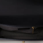 Lambskin Quilted New Medium Boy Flap Dark Purple
