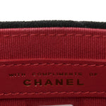 Jersey Quilted Micro Mini Flap Black