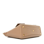 Smooth Calfskin Small Bel Air Carry All Bag Latte