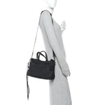 Veau Soyeux Perforated Blackout Hardware S City Black