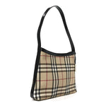 Vintage Check Shoulder Bag Black