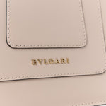 Calfskin Serpenti Forever Top Handle Beige Green