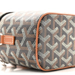 Goyardine Muse Mini Vanity Case Black Gold