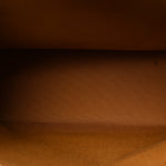 Triomphe Canvas Calfskin Shopper Tote Tan