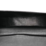 Calfskin Small Nile Bracelet Minaudiere Bag Black