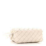 Nappa Intrecciato Candy Loop Camera Bag White