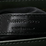Suede Y Quilted Monogram Toy Loulou Crossbody Bag Dark Forest