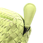 Nappa Intrecciato Small Camera Bag Acid Kiwi