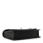 Soft Calfskin My Lockme Chain Pochette Black