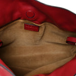 Calfskin Mini Flamenco Knot Bag Red