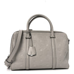 Calfskin Ottomar Monogram Boston Bag Dove