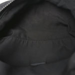 Nylon Monogram Fanny Pack Belt Bag Black