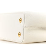 Taurillon Ayers Capucines Mini White Snow White
