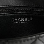 Patent Calfskin Quilted Reissue 2.55 Clutch So Black