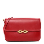 Smooth Calfskin Le Maillon Satchel Rouge Eros