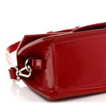 Glazed Calfskin Le Bambino Red