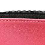 Caviar Quilted Perforated Metal CC Wallet On Chain WOC Black