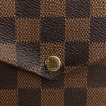 Damier Ebene Pochette Felicie Chain Wallet