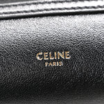 Supple Shiny Lambskin Little New Luggage Black