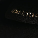 Goatskin Saddle Pouch Black