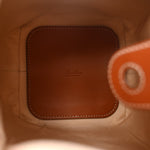 Cotton Linen Calfskin Micro Bale Bag Natural Warm Tan