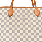 Damier Azur Neo Neverfull MM Rose Ballerine