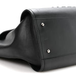 Calfskin Medium Deauville Tote Black