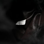 Shearling Lambskin The Pouch Chain Black