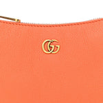 Goatskin Mini Aphrodite Shoulder Bag Orange
