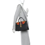 Guccissima Signature Medium Sylvie Top Handle Bag Black