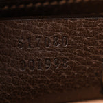 GG Supreme Monogram Web Small Ophidia Shoulder Bag Brown