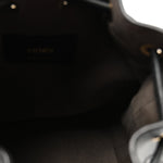 Wool Vitello Grace Small Houndstooth Mini Mon Tresor Bucket Bag Grigio Anthracite