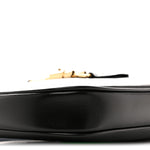 Boarded Dyana Lux Calfskin Small Jackie 1961 Hobo Black