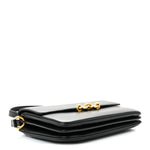 Smooth Calfskin Le Maillon Satchel Black